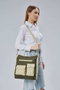Zoozie Bags Bolsa de Lona Verde Oscuro 32x35x8 cm